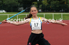Women and Girls javelin, 2021 North Eastern Track and Field Champs., Middesbrough. Photo: David T. Hewitson/Sports for All Pics